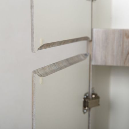 Шкаф-пенал BelBagno Albano ALBANO-1600-2A-SC-PS-P 30х160 подвесной цвет серый