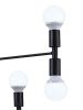 Люстра на штанге Natali Kovaltseva Loft Lux (Лофт Лукс) LOFT LUX 75129/8C BLACK