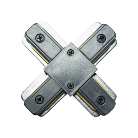 Коннектор X образный к однофазному шинопроводу черный SignImpress SI-CT1-X-B