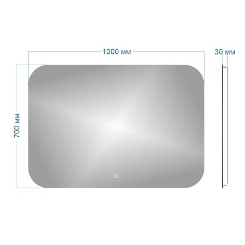 Зеркало с подсветкой Maretti FL1410070P25EL 100х70 - фото 3