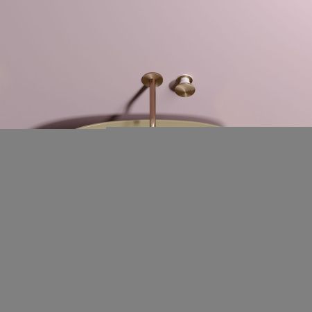 Раковина из сантехнического фарфора Ceramica Nova ELEMENT CN6049MC 60х40 накладная цвет коричневый без отверстий под смеситель