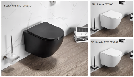 Унитаз подвесной Cerutti SPA CT7183 белый с сиденьем микролифт безободковый каскадный смыв