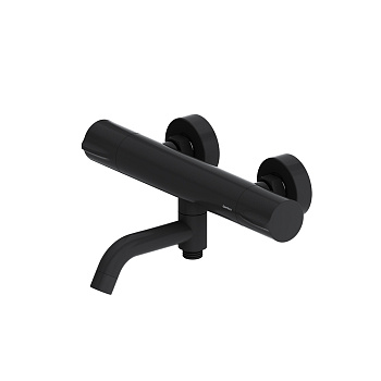 Смеситель для ванны и душа Damixa Scandinavian Pure 363000300 настенный черный