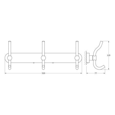 Крючок Artwelle Harmonie HAR 006