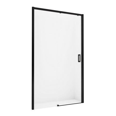 Душевая дверь New Trendy PRIME Black D-0324A 140х200 стекло прозрачное профиль черный