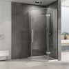 Душевой уголок Abber Ewiges Wasser AG05090 90х90 стекло прозрачное профиль хром без поддона