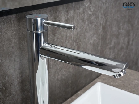 Смеситель Gid Cascada Berlin SS080-CH-D (SS080CHD) на столешницу хром