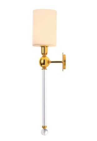 Бра Crystal Lux Mirabella (Мирабелла) MIRABELLA AP1 GOLD/WHITE