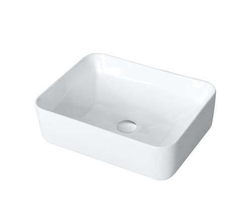 Раковина Orange 47 см B02-460w накладная цвет белый глянцевый - фото 3