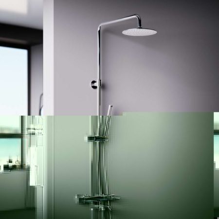 Душевая стойка Damixa Scandinavian Pure 936740000 настенная цвет хром