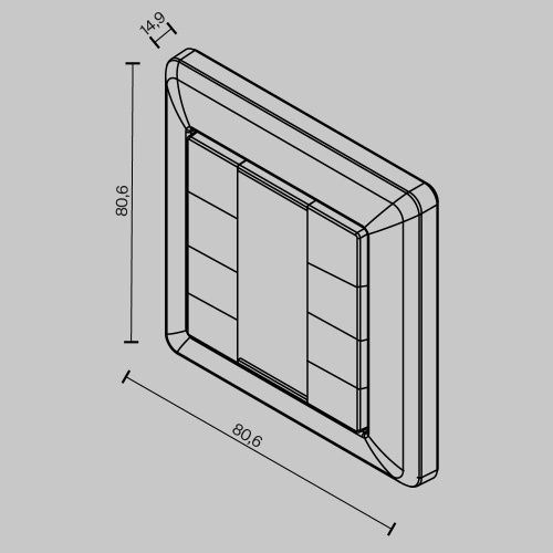 Панель управления  Maytoni Lighting control  721051 - фото 4