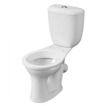 Унитаз-компакт напольный с бачком Santeri Виктория 1P3016S0000BF белый с сиденьем каскадный смыв