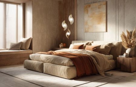 Светильник подвесной Delight Collection MD24030035-3A brass/amber