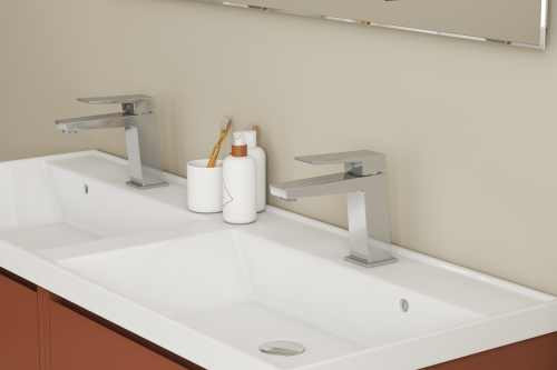 Смеситель Rush Thira TR3625-11 на раковину хром - фото 3