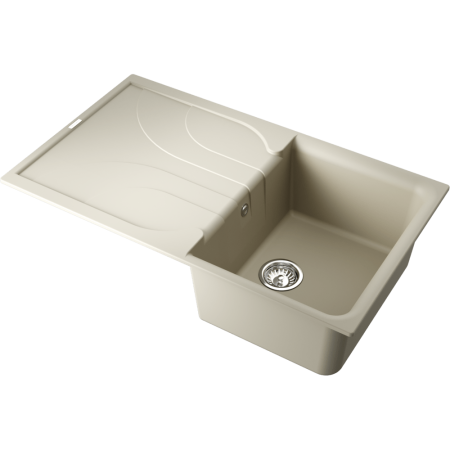 Кухонная мойка Omoikiri Yasugata 86 4993869 86х50 цвет бежевый
