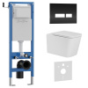 Комплект унитаз с инталляцией и клавишей смыва Iberica Blanca TOLEDO ALTO IB.001M.TLA.234.2211