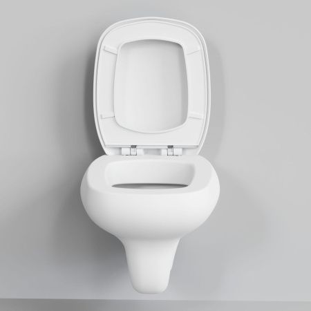 Чаша унитаза подвесная Ambassador Diamond 123T20101R цвет белый без сиденья каскадный смыв