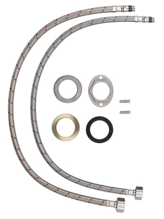 Смеситель Wonzon & Woghand WW-101-BS на раковину/столешницу никель