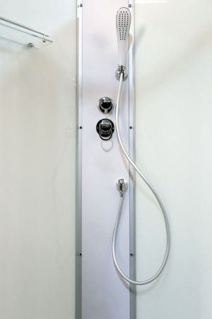 Душевая кабина AvaCan L980N 80х80 четверть круга без крыши ориентация универсальная