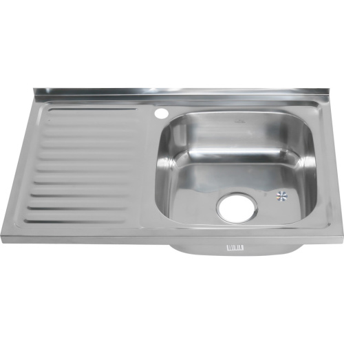 Кухонная мойка Melana 014 t R (*10) 80x50 цвет хром - фото 3