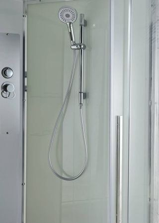 Душевая кабина AvaCan EM EM5811LNT 110х80 асимметричная без крыши ориентация левая