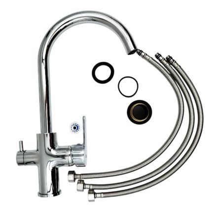 Смеситель для кухни Esko Kitchen K27 на мойку хром