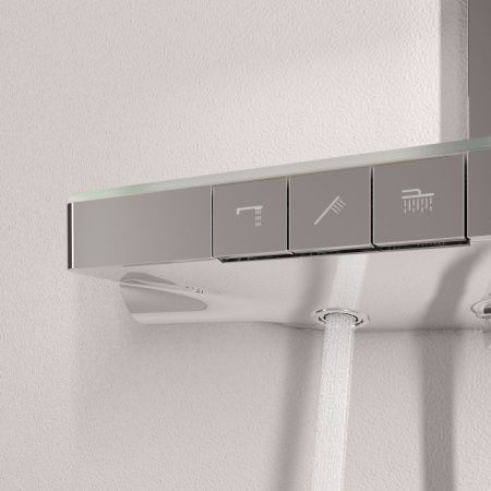 Душевая стойка Sancos Vos SC6100CH настенная цвет хром с термостатом