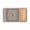 Кухонная мойка Aquaton Беллис 1A724832BS250 87х51 цвет серый