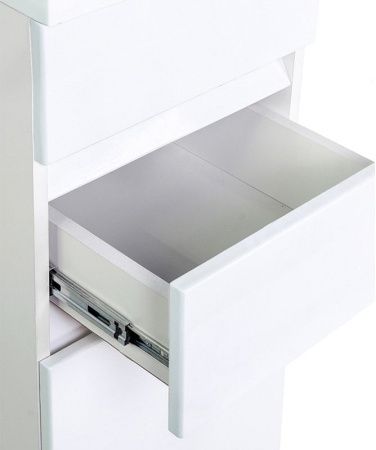 Тумба с раковиной Orange Sistema ST-40TUW+RAL 100х50 напольная цвет белый