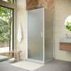 Душевой уголок Vegas-Glass EP-Fis NOVO EP-FIS NOVO h2000 80*120 01 10 L 120х80 стекло матовое профиль белый без поддона
