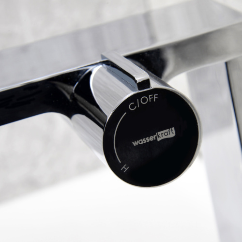 Смеситель WasserKRAFT Alme 1500 1510 на раковину хром - фото 5