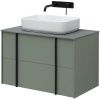 Тумба под раковину Allen Brau Reality 1.32005.CGM 80х50 подвесная цвет зеленый