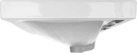 Раковина керамическая Aquanet Flash 00333268 81х47 полувстраиваемая цвет белый 1 отверстие под смеситель