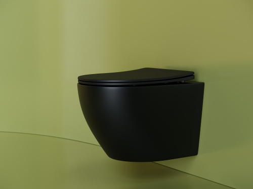 Унитаз Ceramica Nova UNO CN11001MB подвесной - фото 5
