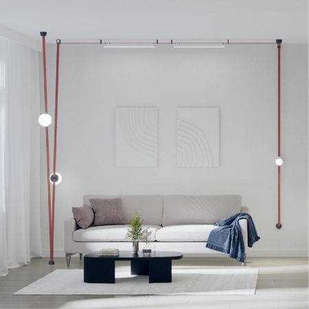 Трековый однофазный светильник Denkirs Belty linear (Белты линеар) DK5577-WH