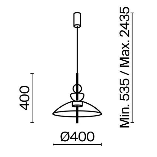 Светильник подвесной Maytoni Bangkok Modern MOD185PL-L6B3K6 - фото 4