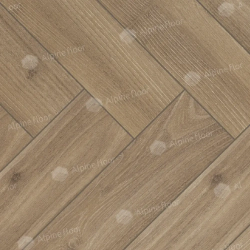 Ламинат Alpine Floor Herringbone 10 LF107-10 Дуб Венето толщина 1 см 33 класс 600х100 - фото 2