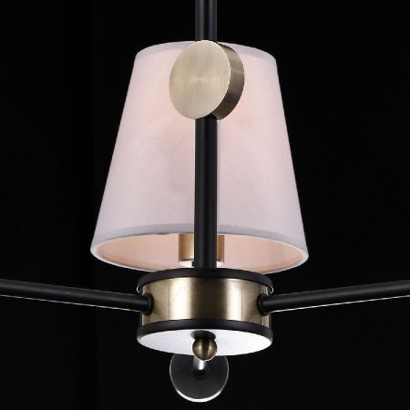 Люстра на штанге Illumico IL0394-3CSQ-24 BK AB CASTOR