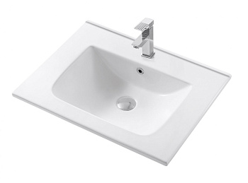 Раковина керамическая Art&Max керамические раковины AM7117-60 62х47 накладная цвет белый