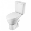 Унитаз-компакт напольный с бачком Santek Уно 1WH501613 белый с сиденьем микролифт каскадный смыв