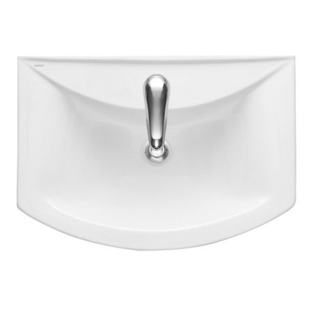 Раковина из сантехнического фарфора Santeri Грация 1.3120.3.S00.11B.0 60х40 встраиваемая цвет белый