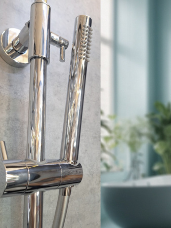 Душевая стойка AltroBagno Intento AltroBagnoIntento030420Cr настенная цвет хром