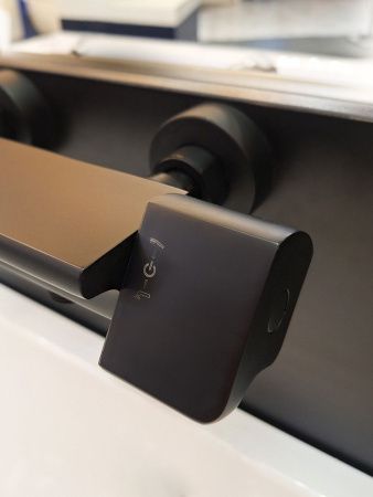 Смеситель для ванны AltroBagno Lamberto AltroBagnoLamberto0212MB настенный черный