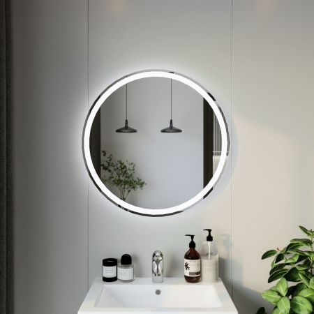 Зеркало с подсветкой Бриклаер Эстель 4627125414367 70х70 подвесное