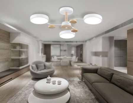 Люстра на штанге Ambrella Light LineTech (ЛинеТецх) FL4855