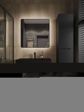 Тумба с раковиной Orange Line Li-80Tub+BLRA 80х50