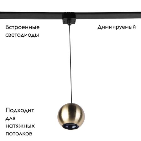 Трековый магнитный светильник Favourite Unica (Уница) 4229-1P