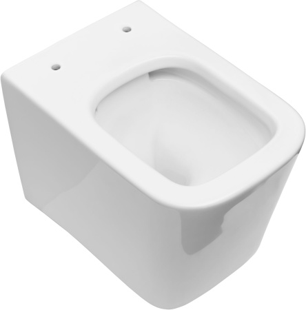 Унитаз подвесной Logan 00331868 белый с сиденьем микролифт безободковый каскадный смыв