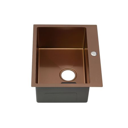 Кухонная мойка Melana ProfLine D5343HC бронза 55х45 цвет бронза поверхность полированная