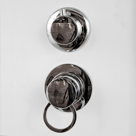 Душевая кабина AvaCan EM1510N 100х100 четверть круга без крыши ориентация универсальная